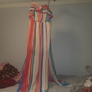 Multi Color Maxi Dress